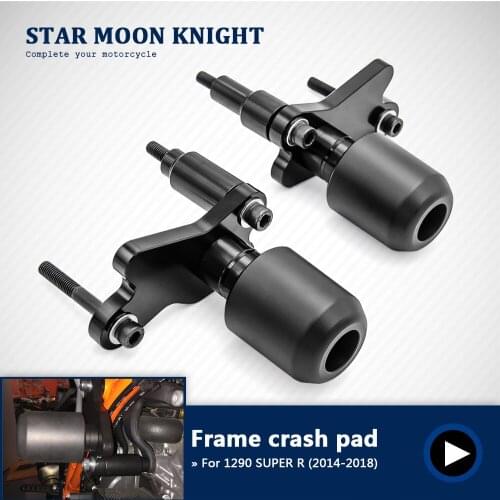 Motorcycle Drop protection CNC Aluminum Left and Right Frame Slider Anti Crash Protector For 1290 Super 2014 2015-2018
