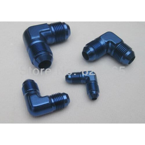 3AN 90Degree Flare Union AN3 Oilcooler Hose Ends Fittings,AN3-AN3 Adapter(GBAN821-3)