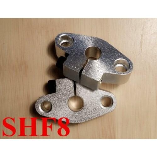 4pcs/lot Free shipping SHF8 8mm shaft support linear rail support CNC parts for 8mm shaft