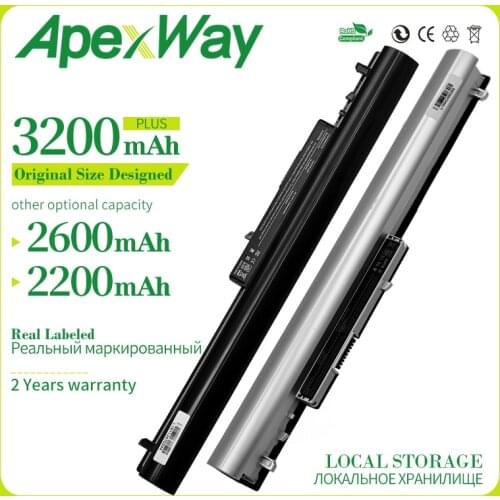 Apexway LA04 LA04DF Laptop Battery for HP 248 G1 340 G2 350 G1 G2 for Pavilion TouchSmart 14 15 TPN-Q129 TPN-Q130 TPN-Q131 132