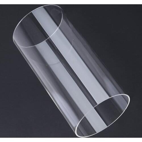 Acrylic Tube Clear Glass Lucite Tube 200mm Length Acrylic Pipe For Organic Products Lamps Building Industry