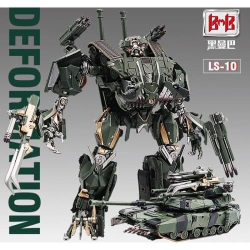BMB Transformation Brawl Ls10 Ls-10 SS Alloy Movie M1A2 Tank Mode Action Figure KO Robot Toys No Retail Box