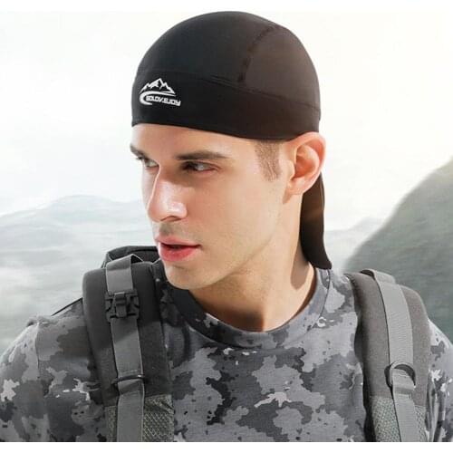 Quick Dry Cycling Cap Head Scarf Mens Bandana Summer Running Riding Head cover Cycling Men Pirate Hat Hood Mens Headdress