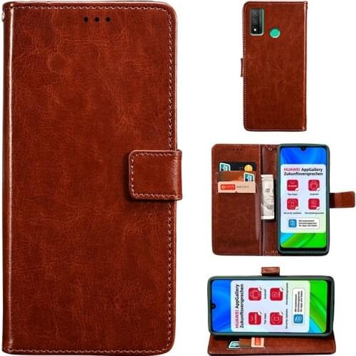 Honor X10 Pro Leather Flip Case Vintage Phone Holster For Huawei Honor 10 i Cases Wallet Case On Huawei P Smart 2019 2020 Cover