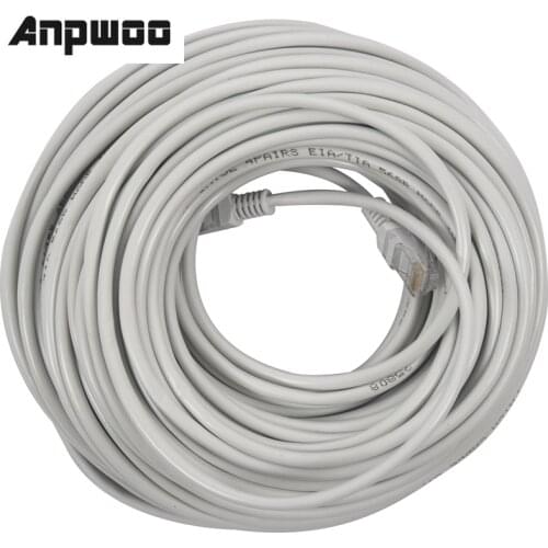 ANPWOO CAT5 Shielded Ethernet Cable FTP 30m