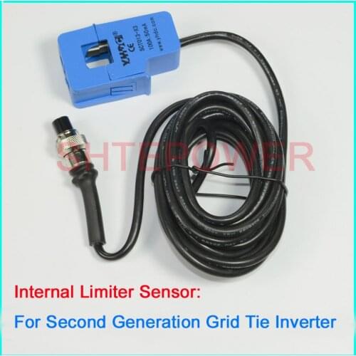 Inter limiter sensor Grid tie system power inverter new generation solar and wind power inverter wifi plug for Web/Phone App