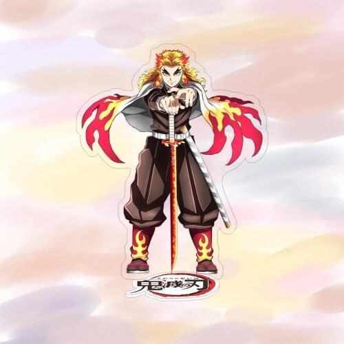 Kimetsu no Yaiba Nezuko Tanjirou Zenitsu Demon Slayer Acrylic Stand Figure Plate Collection Model Toy Gifts Cosplay Desk Decor