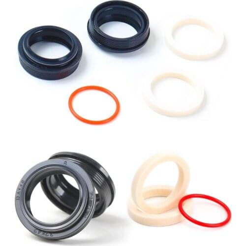 Front Fork Shock Oil Seal and Dust Seal Set MTB Bike Suspension Front Fork Oil Seal Dust Seal Installation Tool