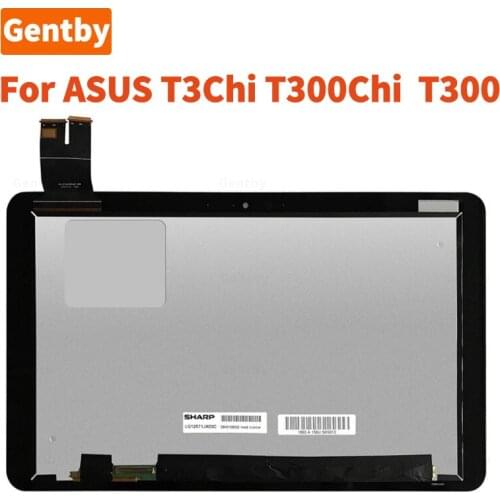 12.5 Inch LCD Touch Screen Replace For ASUS Transformer Book T3Chi T300Chi T3 CHI T300 CHI B125HAN01.0 Assembly Panel 1920x1080