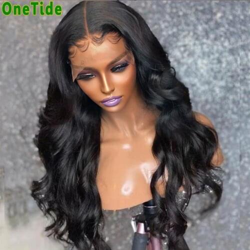 30 Inch Body Wave Lace Front Wig Pre Plucked Brazilian Wigs For Women Human Hair T Part Lace Frontal Wigs Bodywave Closure Wig