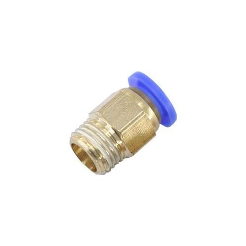 PC Air Pneumatic Parts 6 8 4mm Hose Tube 1/4" 1/2" 1/8" 3/8" Male Thread Air Pipe Connector Quick Coupling Brass Fitting