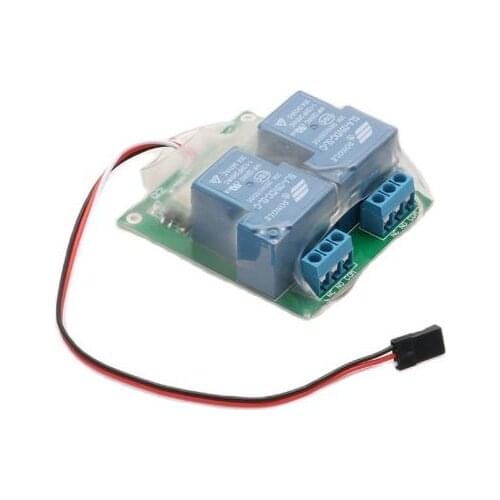 1PC Q2 PWM Relay Controller 1CH Two-way 30A High Current Electronic Switch Module DIY for RC Aircraft Drone 5V Receiver