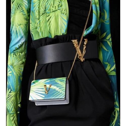 Fashion Leather Metal Brass Buckle Belts For Women 7cm Width Women Belt Ladies Leisure Dress Jeans Wild Waistband