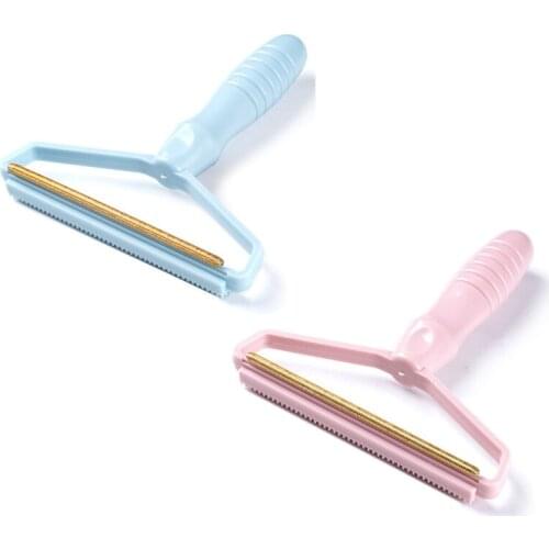 1Pc Portable Lint Remover Pet Hair Remover Brush Manual Lint Roller Sofa Clothes Cleaning Hair Stick
