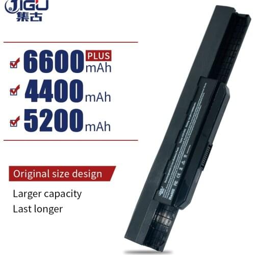 JIGU 6Cells Notebook Rechargeable Battery For ASUS K53 K53B K53BY K53E K53F K53J K53S K53SD K53SJ