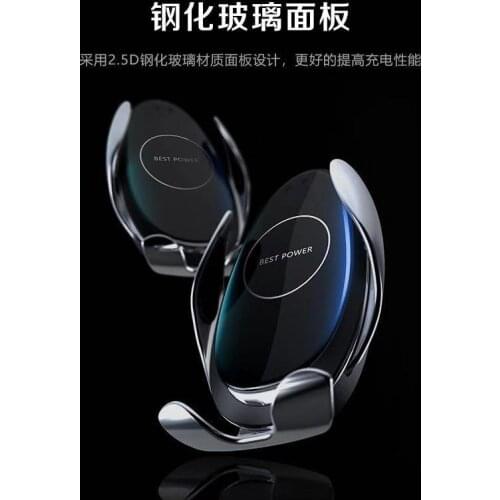 Car wireless charger for iPhone 12 11 XR XS X 8plus infrared automatic sensor charger for Samsung S20 S10 S9 S8 Huawei Xiaomi