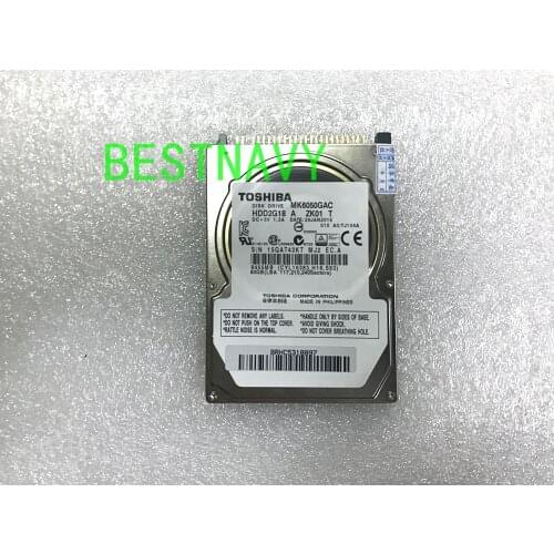 Free shiping new Disk drive MK6050GAC MK6050GACE ZK01 DC+5V 1.3A 60GB For Audi Mercedes BMW CIC RADIO Car HDD navigation systems