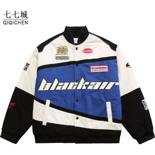 Street PU Leather Jacket Men Women Appliques Embroidery Letter Autumn Spring College Jackets Hiphop Baseball Coat Couple