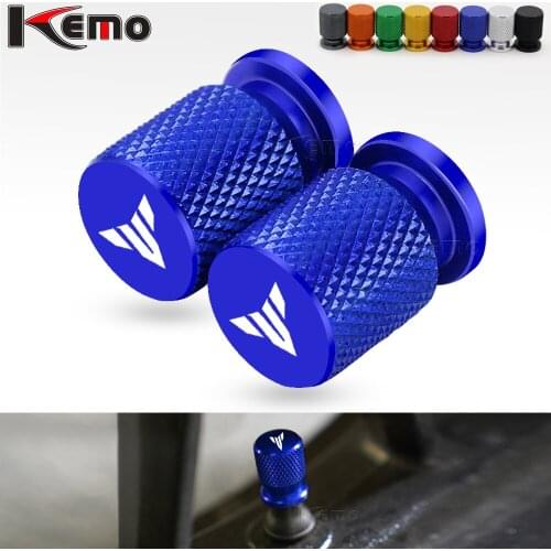 For YAMAHA MT-01 MT-07 MT-09 MT-10 MT-25 Universal Motorcycle Accessories Wheel Tire CNC Aluminum Valve Stem Caps Airtight Cover