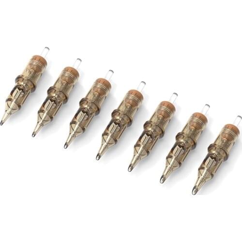 20Pcs/set Tattoo Needles stainless Steel Cartridge 0.35mm disposable Sterilize 1201RL/1203RL/1205RL/1207RL/1209RL/1211RL/1214RL