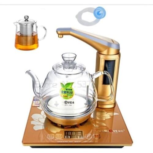 Intelligent Wood carving electric heating tea art stove kettle boil tea health smart rosewood electric tea stove