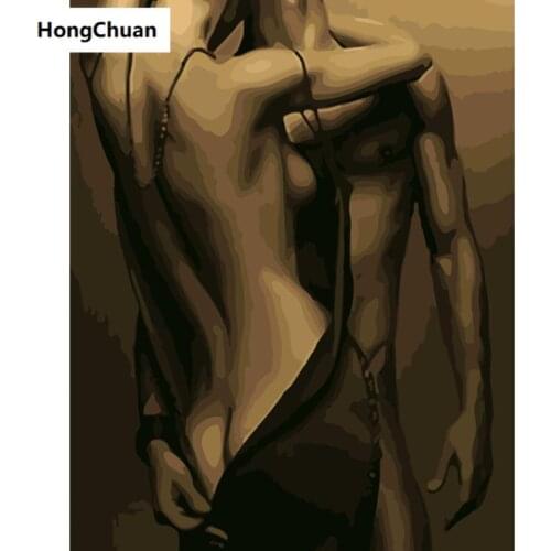 Sexy couple 5D DIY square/round diamond painting cross stitch needlework home decoration mural mosaic diamond embroidery gift