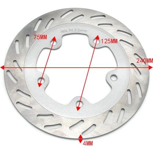 Motorcycle New Front Brake Disc Rotor Protection For SYM GTS125 Evo Joymax LM12W 4T LC GTS150 LM15W GTS250 LM25W GTS300 i LM30W