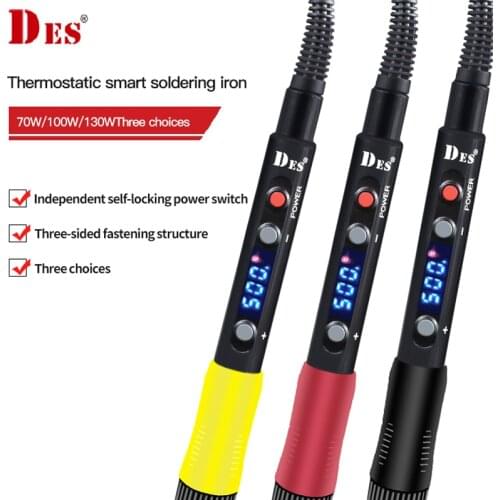 Germany DES Digital Display Electric Soldering Iron Portable Adjustable Temperature Constant Temperature 936 Welding Station