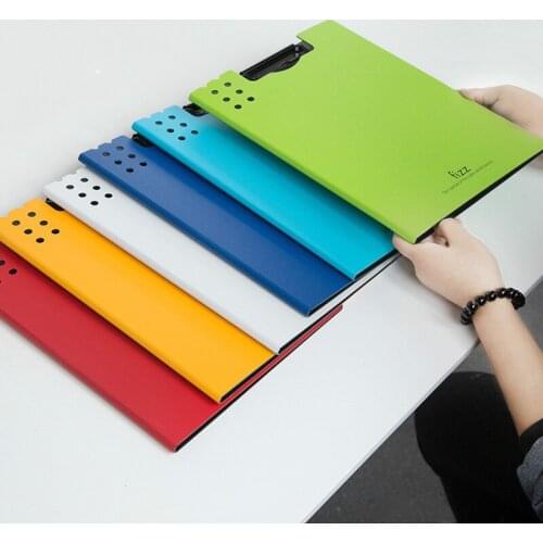2021 New Horizontal A4 Folder Matte Texture Portable Pad Portable Pen Tray Office Metting File Pocket School