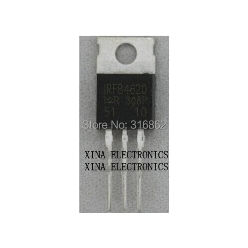 IRFB4620PBF IRFB4620 200V 25A TO-220 ROHS ORIGINAL 10PCS/lot Free Shipping Electronics composition kit