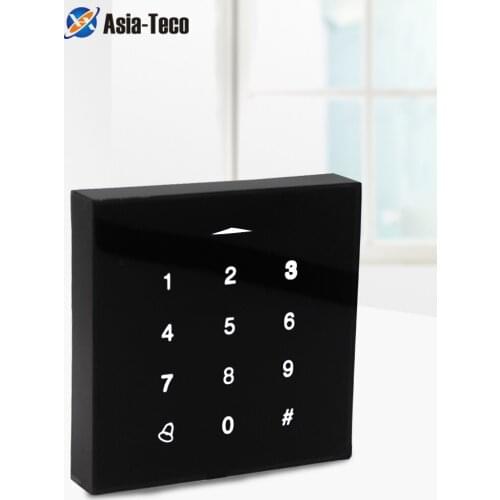 Backlight Touch 125khz RFID key EM card reader Door Lock opener wiegand 26 output Anti-disassembly Alarm Access control system
