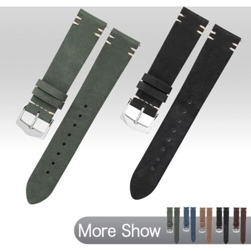 20mm 22mm Straps For Samsung Galaxy Watch4 Classic Band 42mm 46mm Watchbands Real Leather Bracelet Galaxy Watch 4 Strap 40mm44mm
