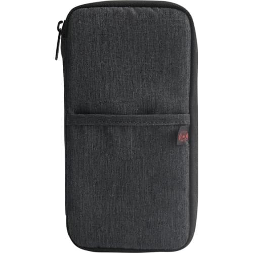 Anti-theft rfid passport clip waterproof wallets purse for Men Women