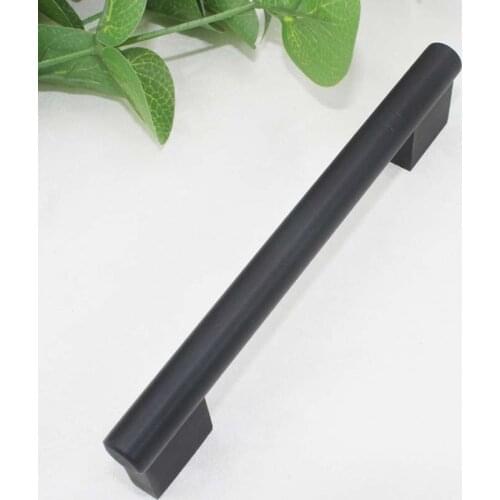 160mm furniture handle black kitchen cabinet drawer pull handle black dresser cupboard wardrobe door handle pull 6.3"