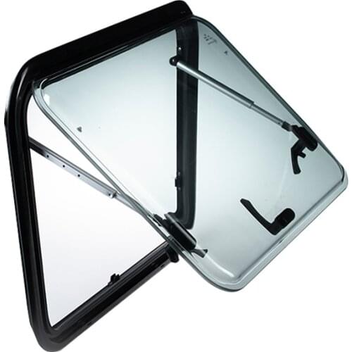 Most selling products 450*1100mm custom color aluminum RV camping trailer side window