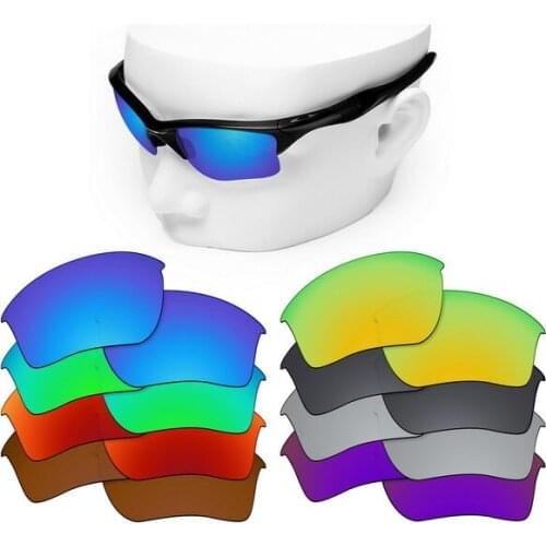 OOWLIT Polarized Replacement Lenses for-Oakley Half Jacket 2.0 XL OO9154 Sunglasses