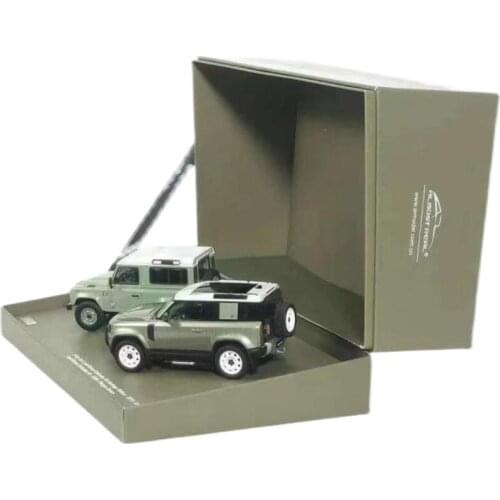 1:43 Scale Guardian 90 Double Simulation Car Model Alloy Diecast Toys Metal Vehicle for Collection Gift Collectible Display