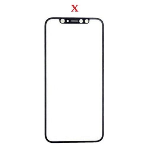 10pcs/lot Premium A+ Quality For iPhone X XR XS MAX Front Screen Lens Outer Glass Replacement Screen touch panel Part