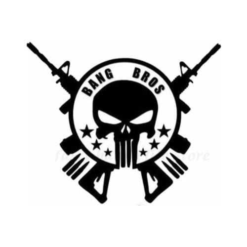 15X13cm bang bros logo funny widnow wall Car Stickers/Decals N465