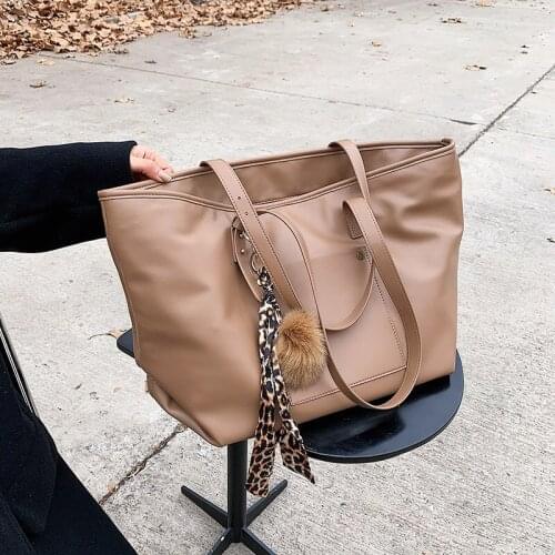 2021New Fashion Large Capacity Tote Bags For Women PU Leather Lady Handbags Women Designer Shoulder Bag Messenger Bag Sac Femme