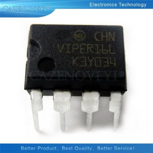 5pcs/lot VIPER16LN VIPER16L VIPER16 DIP-7 In Stock