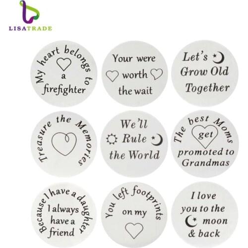 5PCS wholesale sales Floating Charm Window Plate fit 30mm Locket Jewelry necklace pendants Stainless steel LSFP02-36-44*5