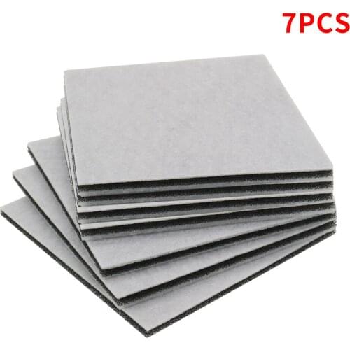 7Pcs/Lot filter for Philips Electrolux Replacement Motor cotton filter wind air inlet outlet filter Vacuum Cleaner HEPA Filter