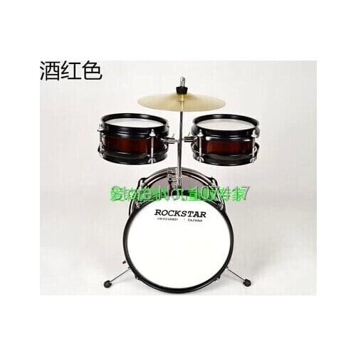 2016 Promotion Time-limited 5 128 Baqueta Drum Set Instrumento Musical Genuine Kids Drums Percussion Toys Early Childhood Music