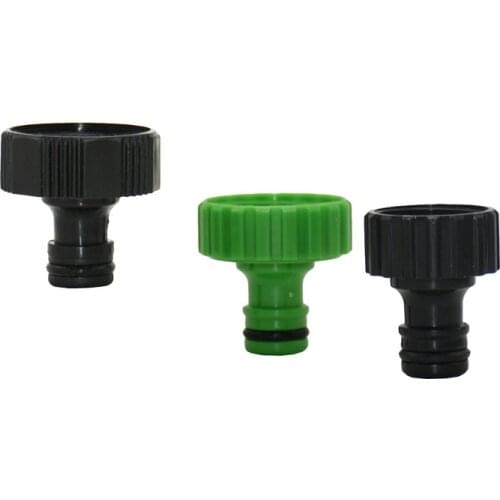3/4" 1" Female Garden Water Quick Connectors with Thread Car Wash Irrigation Sprinkler Connector Tap Swivel Nipple Joint 60 Pcs