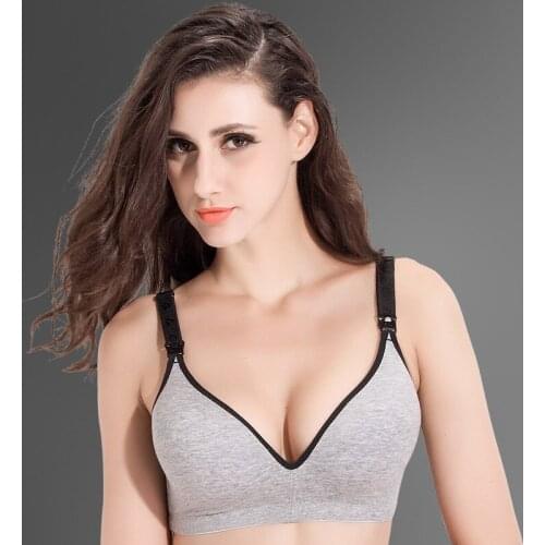Cotton Maternity Nursing Bras Set Pregnant Breastfeeding Pregnancy Women Underwear Breast Feeding Bra Soutien Gorge Allaitement