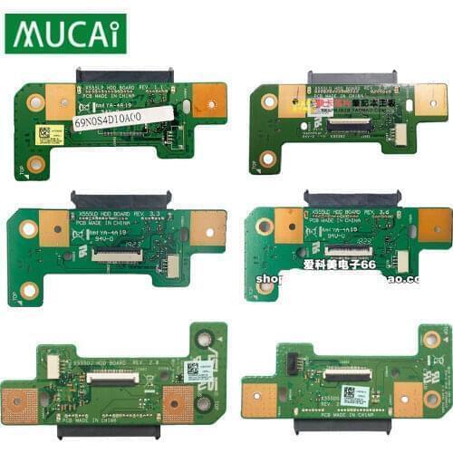 For ASUS X555L X555LD X555L K556U R556L R557L X554L VM590L VM591U Y583L Y583LD W519L X455L laptop SATA Hard Drive HDD SSD board