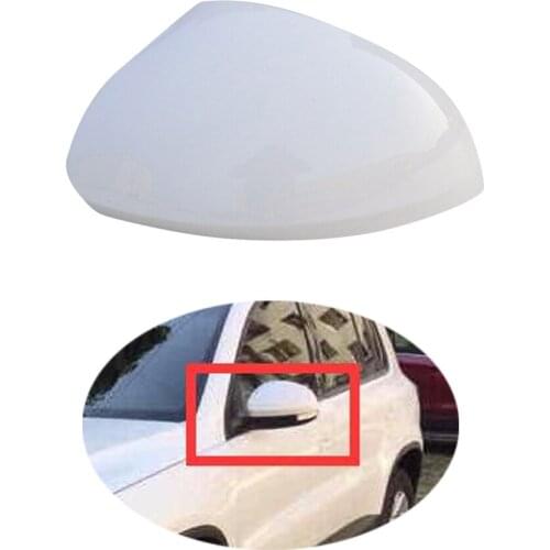 For VW SKODA Yeti 2011-2013 For Tiguan Sharan 2010-2017 Car Rearview Mirror Cover Cap Side Rear View Mirror Shell
