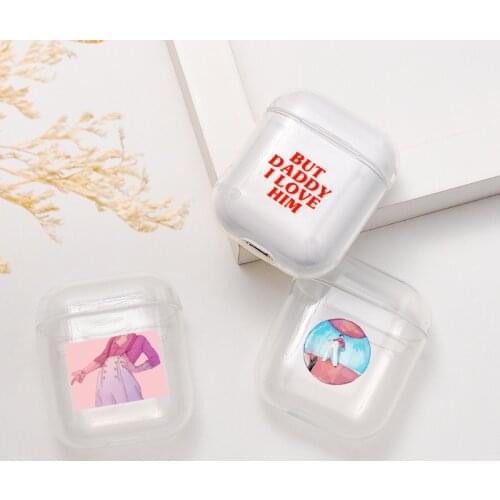 Harry Styles Fine Line Headphone Cases For Airpods 2 1 Fashion Protective Soft Cover Transparent Wireless Earphone Coque Shell