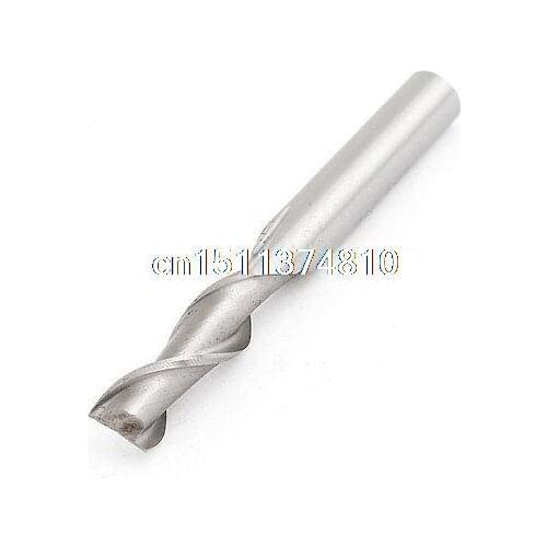 8mm x 8mm x 65mm 2 Flutes HSS Straight Shank End Mill Cutter